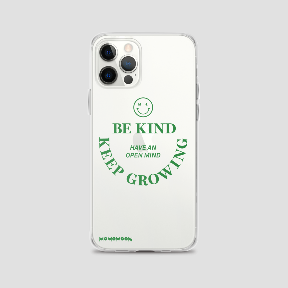 Be Kind iPhone Case: Grass