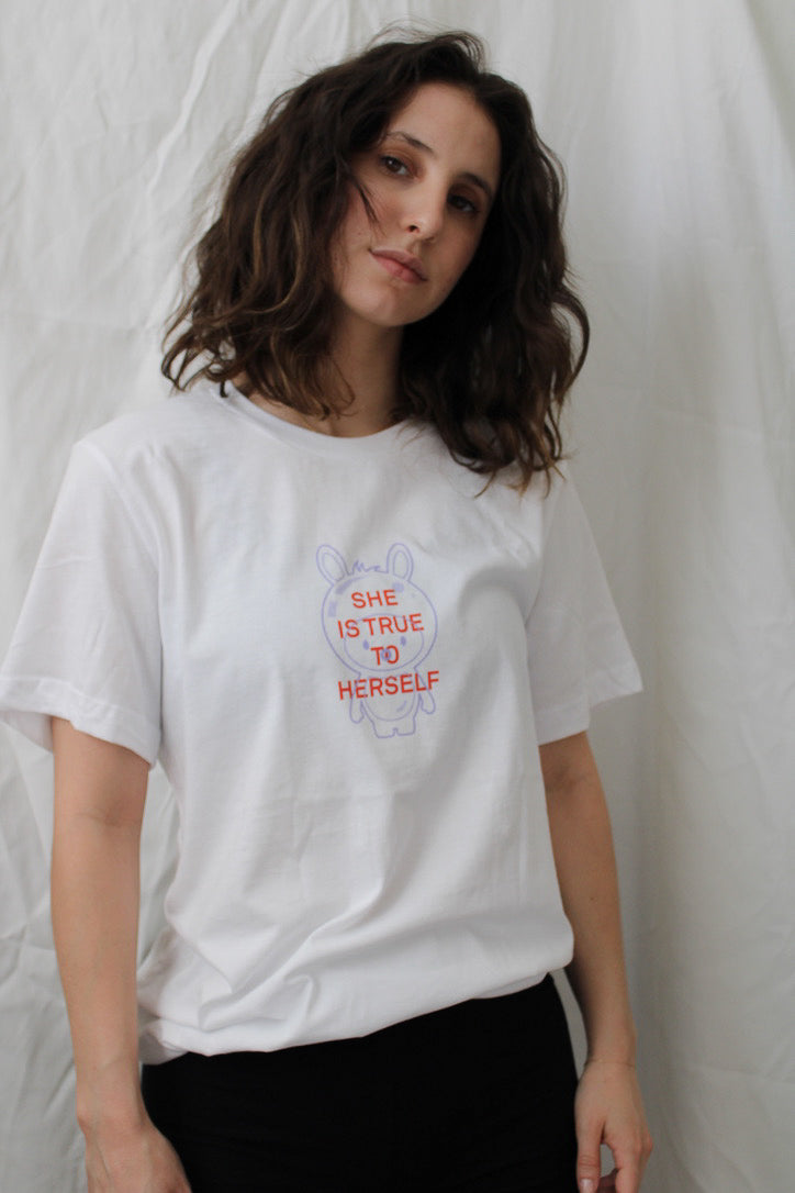 She is True to Herself Tee